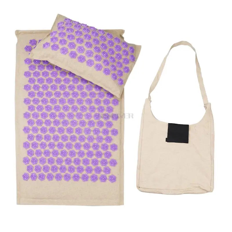 Acupressure Yoga Massage Mat & Pillow Set