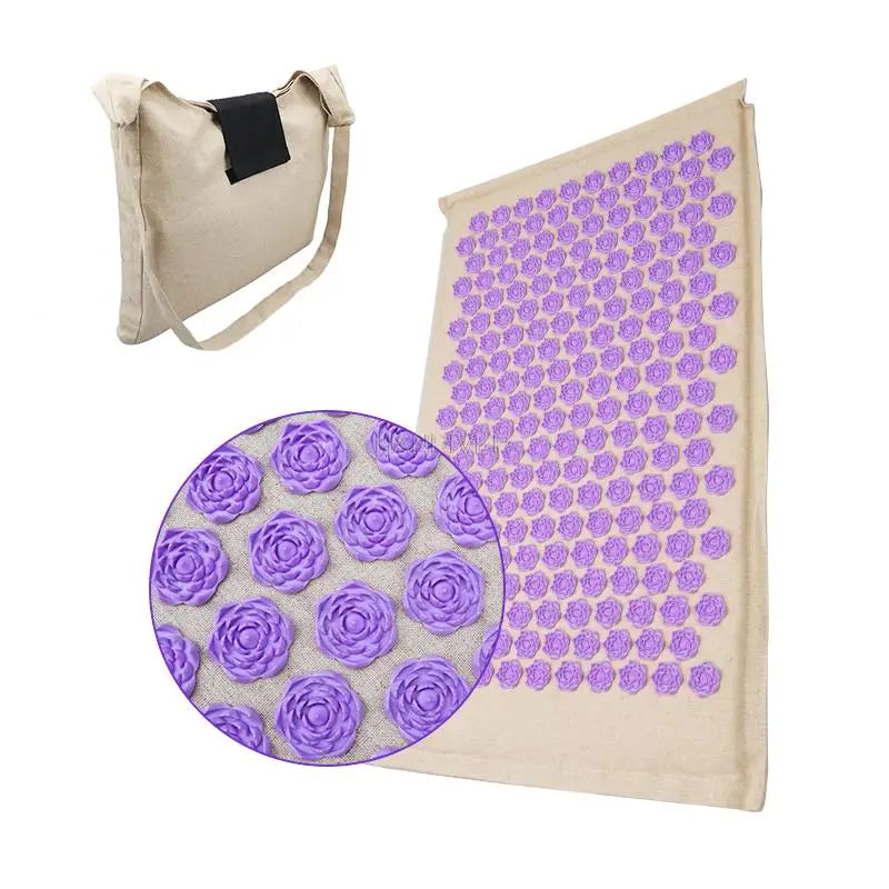 Acupressure Yoga Massage Mat & Pillow Set