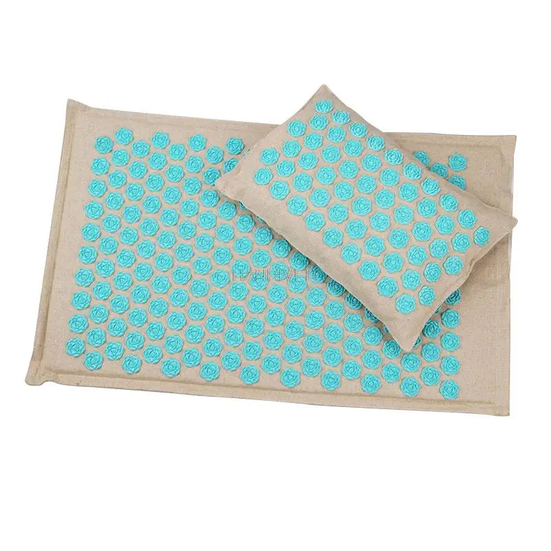 Acupressure Yoga Massage Mat & Pillow Set