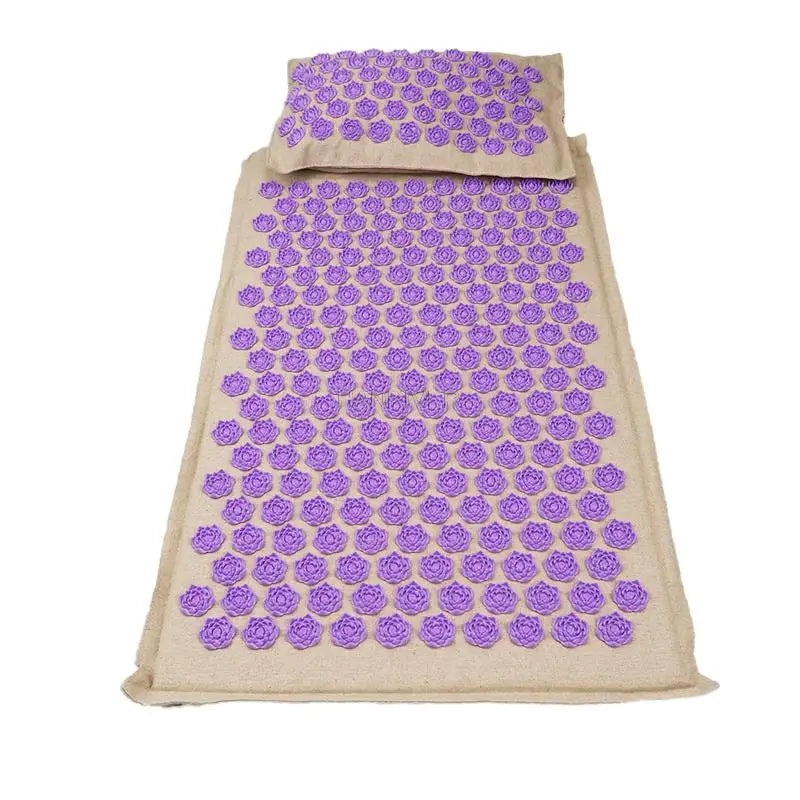 Acupressure Yoga Massage Mat & Pillow Set
