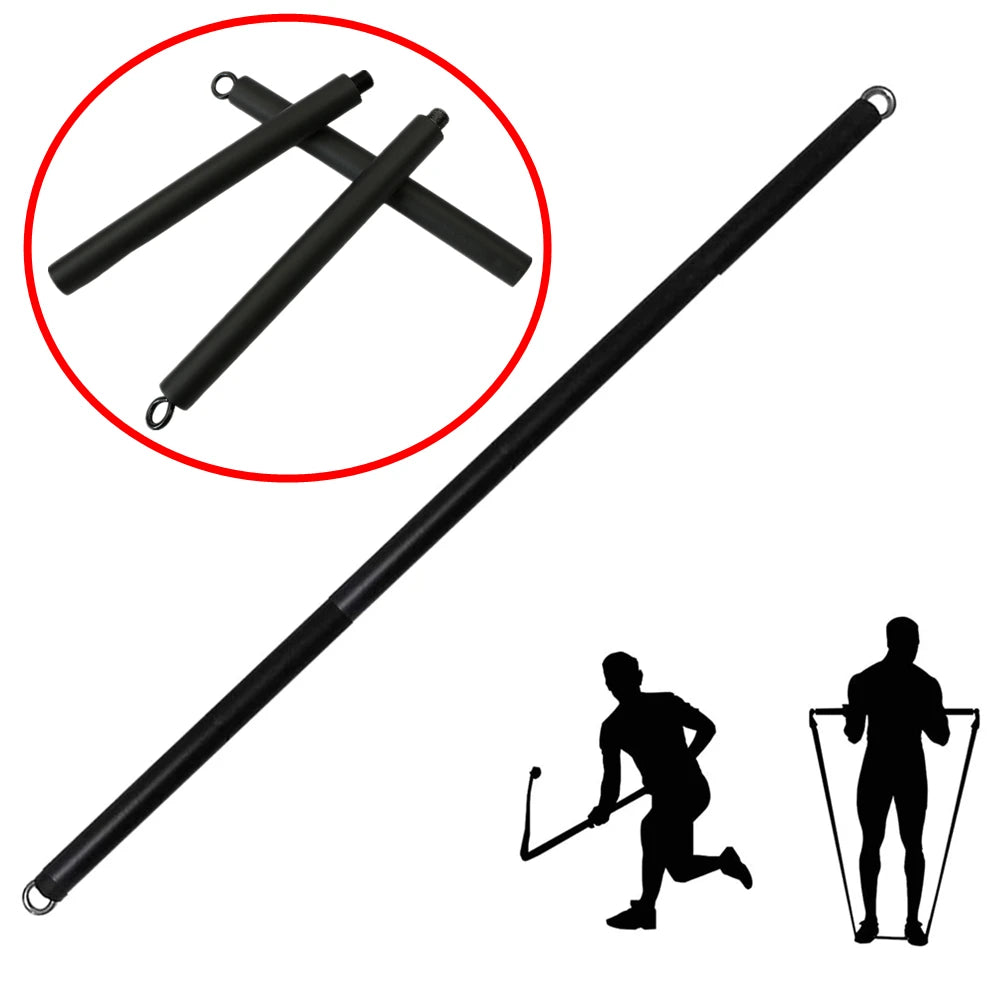 Workout Bar & Resistance Bands Set