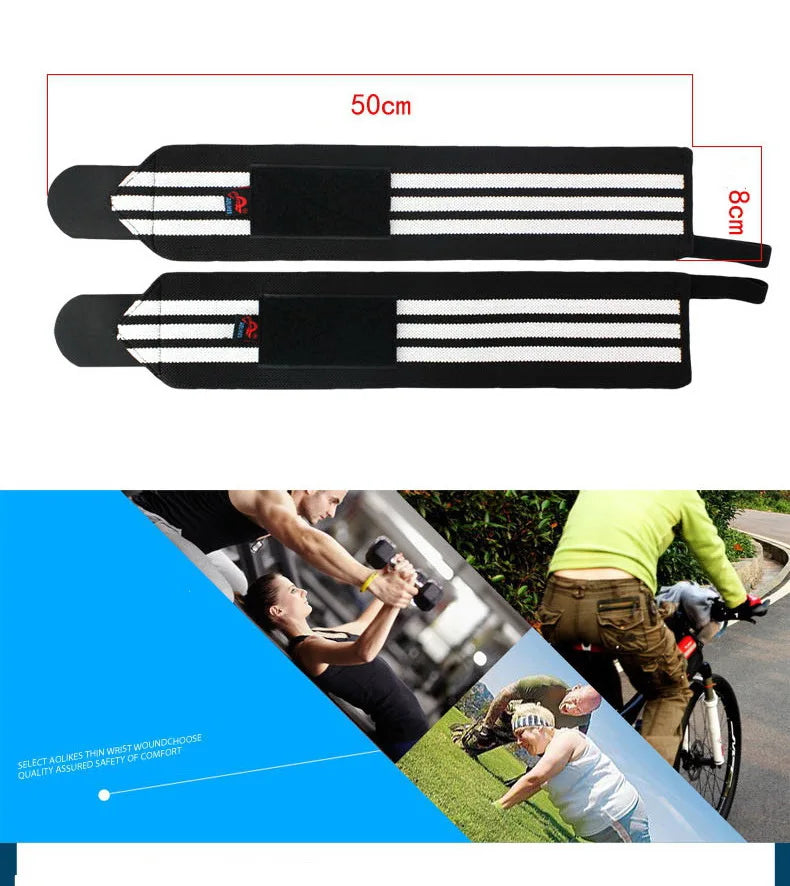 AOLIKES Weightlifting Wrist Straps (2PCS)