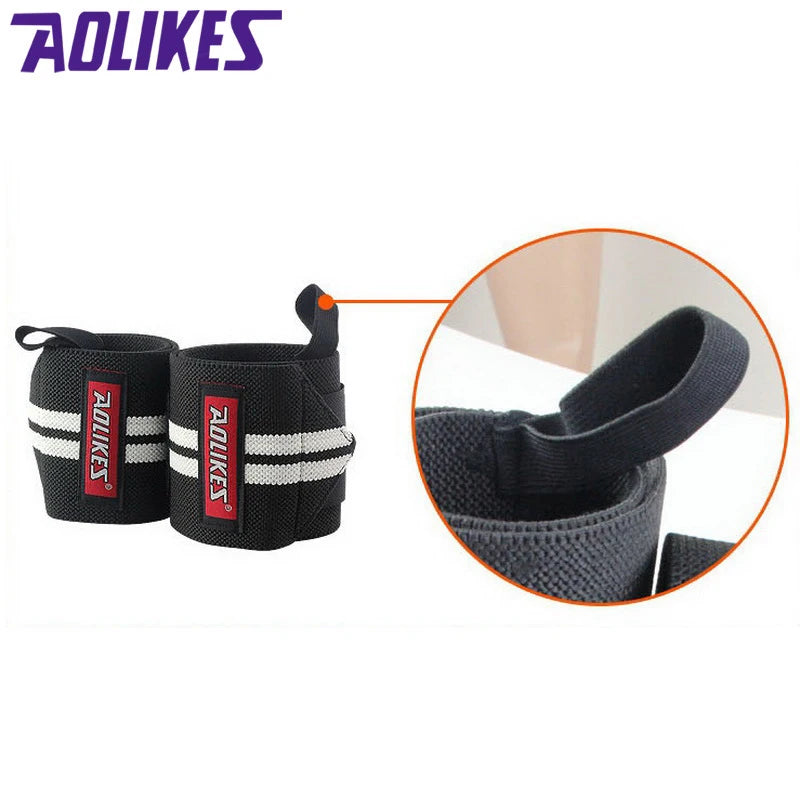 AOLIKES Weightlifting Wrist Straps (2PCS)