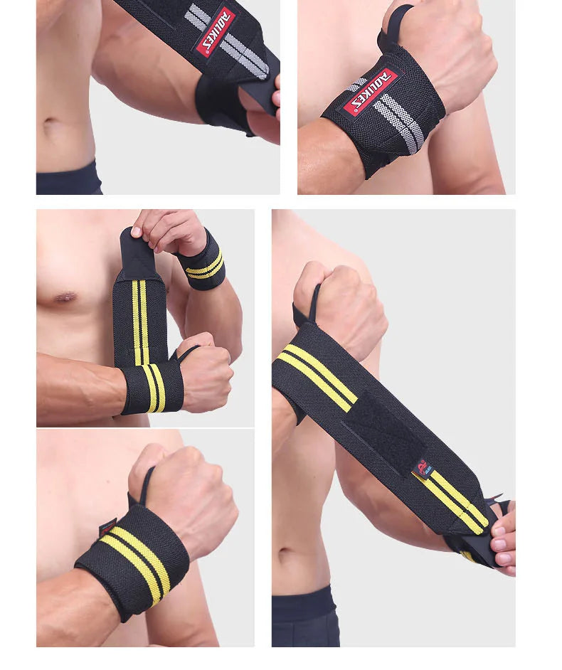 AOLIKES Weightlifting Wrist Straps (2PCS)
