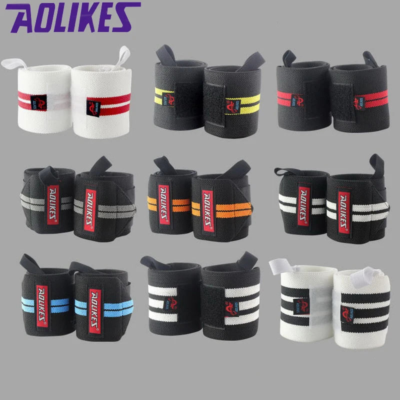 AOLIKES Weightlifting Wrist Straps (2PCS)