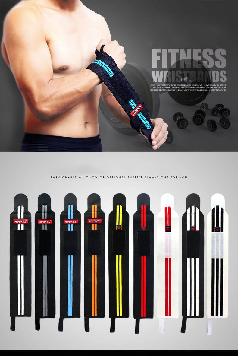 AOLIKES Weightlifting Wrist Straps (2PCS)