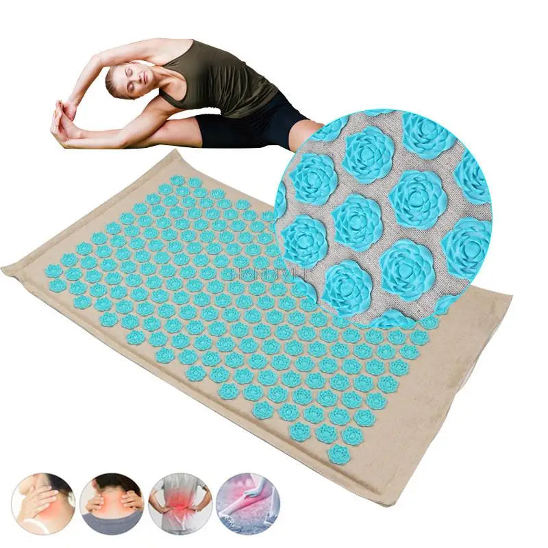 Acupressure Yoga Massage Mat & Pillow Set
