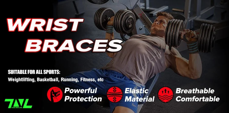 Anti-Skid Gym Gloves with Wrist Straps