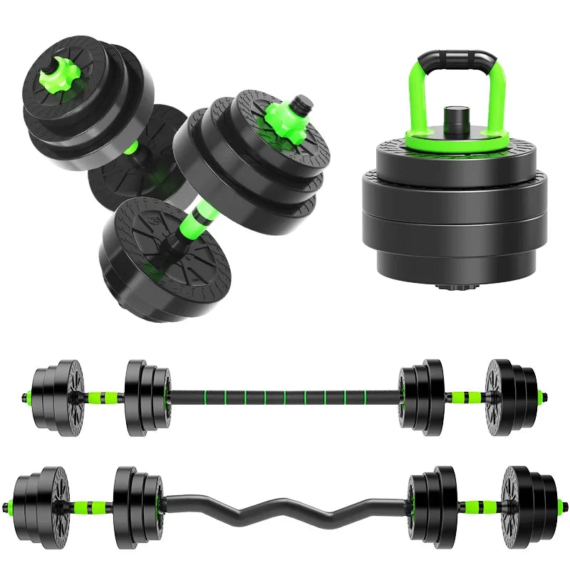Adjustable Dumbbell & Kettlebell Set 10-50kg