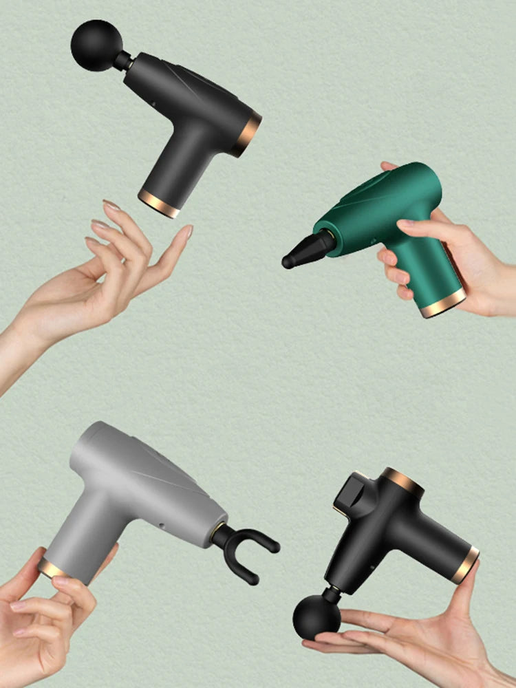 Mini 4-Head Fascia Massage Gun