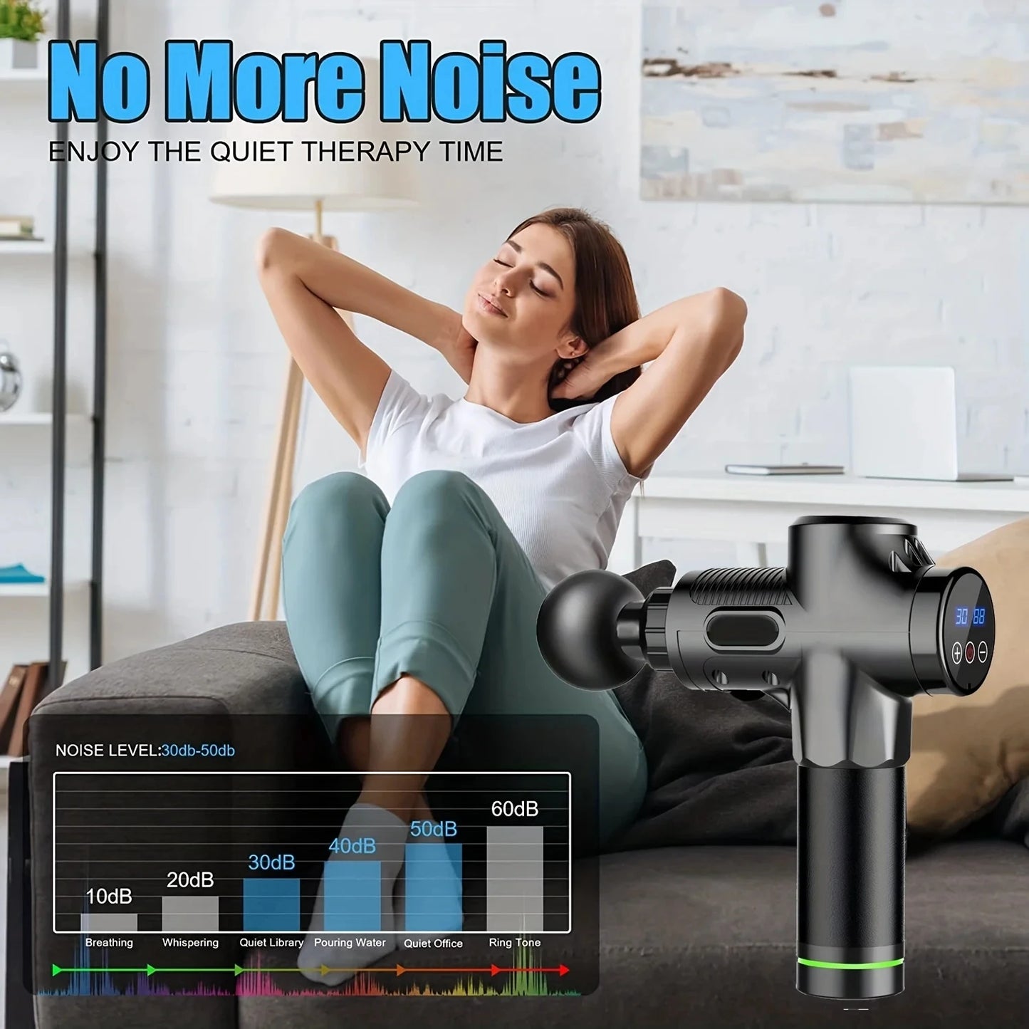 30-Level Deep Muscle Massage Gun
