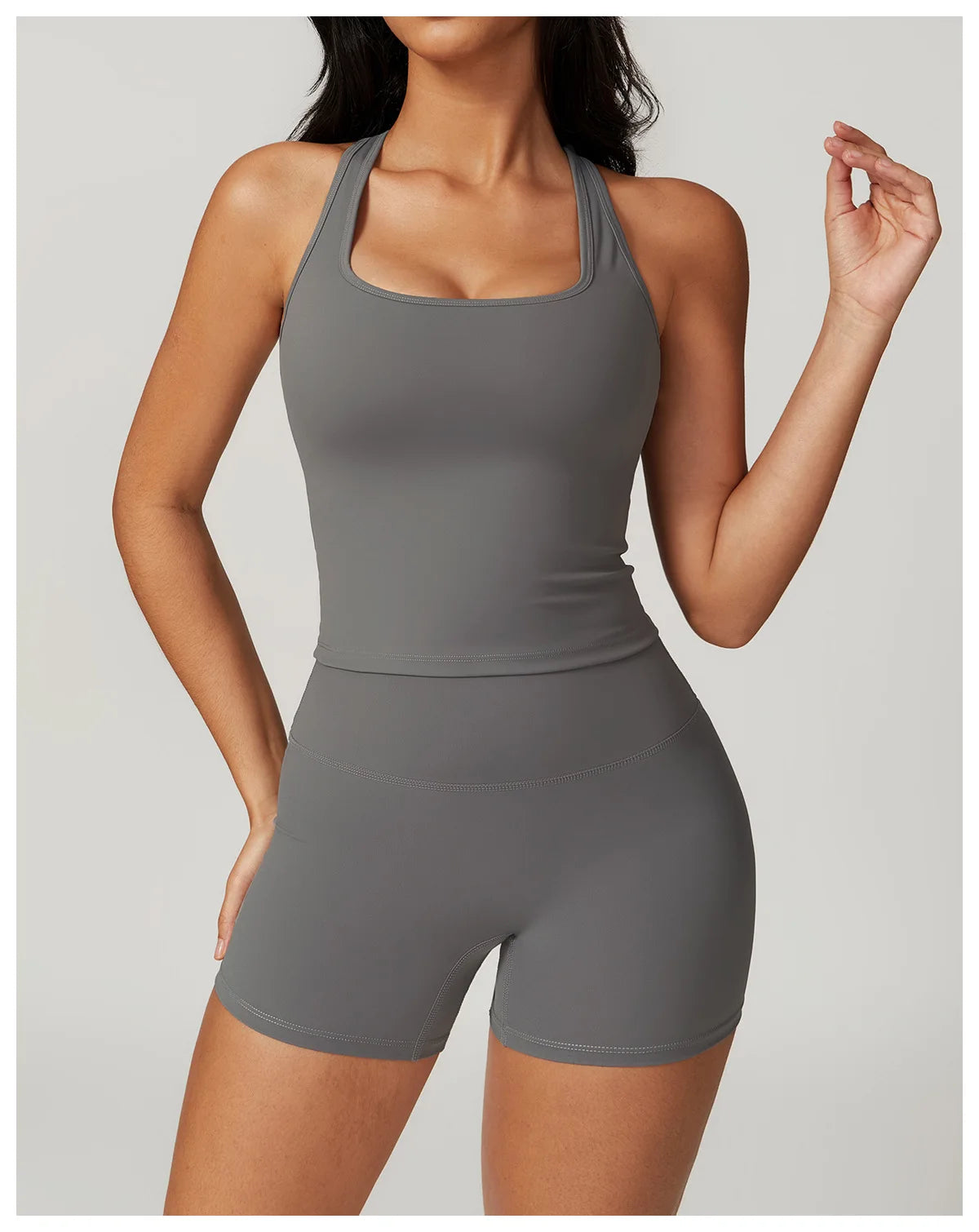 Tight Elastic Gym & Yoga Crop Top