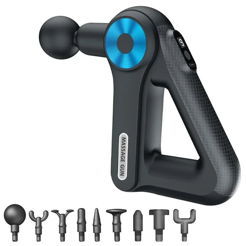 9-Head Electric Muscle Massage Gun