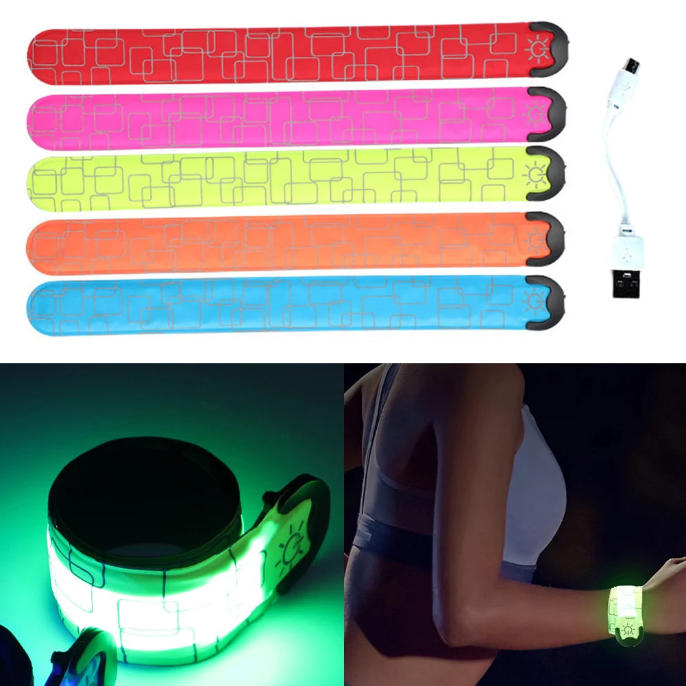 Rechargeable LED Reflective Armband