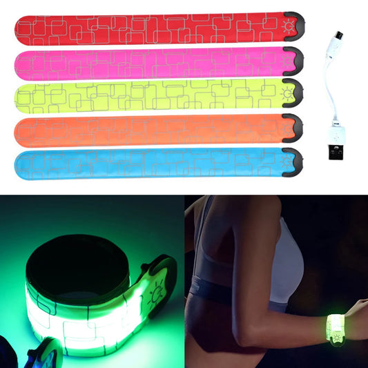 Rechargeable LED Reflective Armband