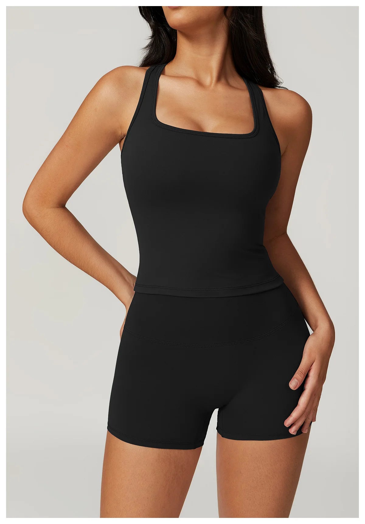 Tight Elastic Gym & Yoga Crop Top