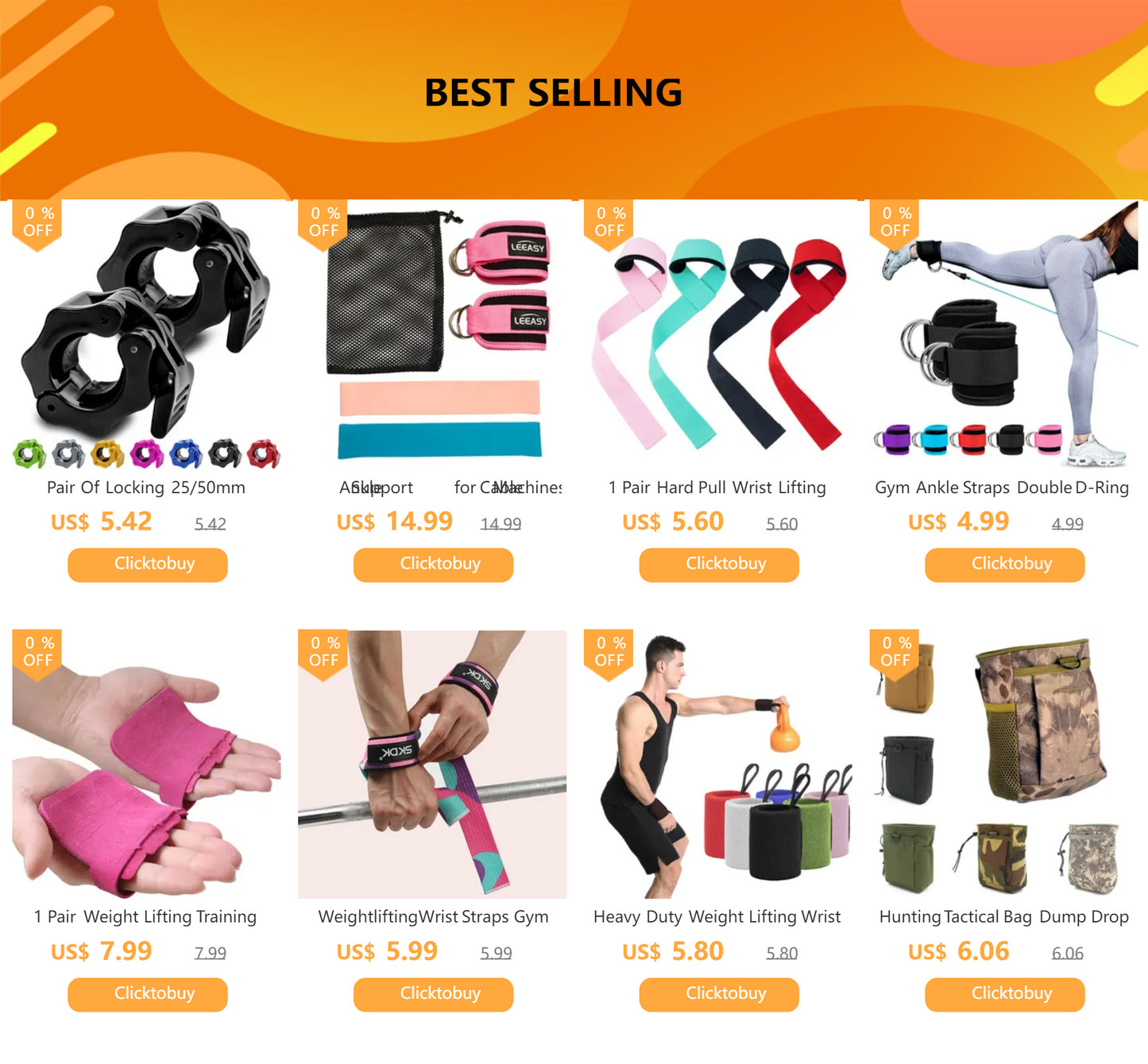 Gym Lifting Straps & Fitness Gloves