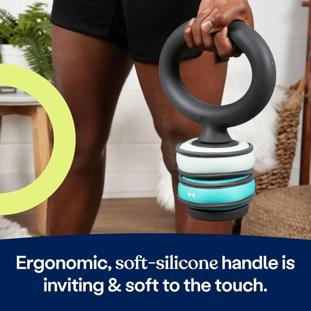 Build Kettlebell with Interchangeable Soft Rings