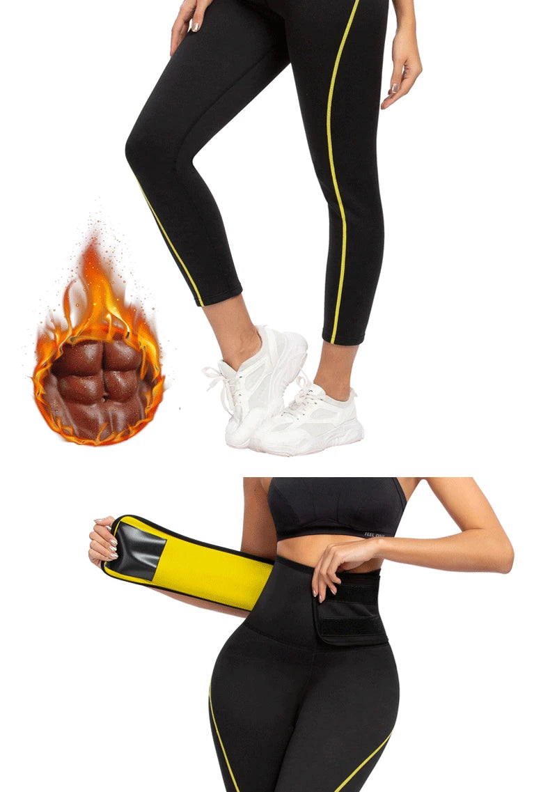 SEXYWG Women’s Sauna Waist Trainer Pants