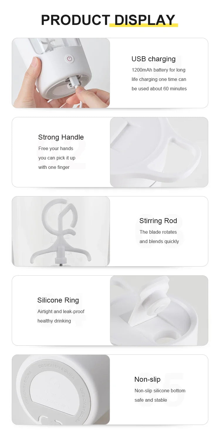 Equra Electric Protein Shaker