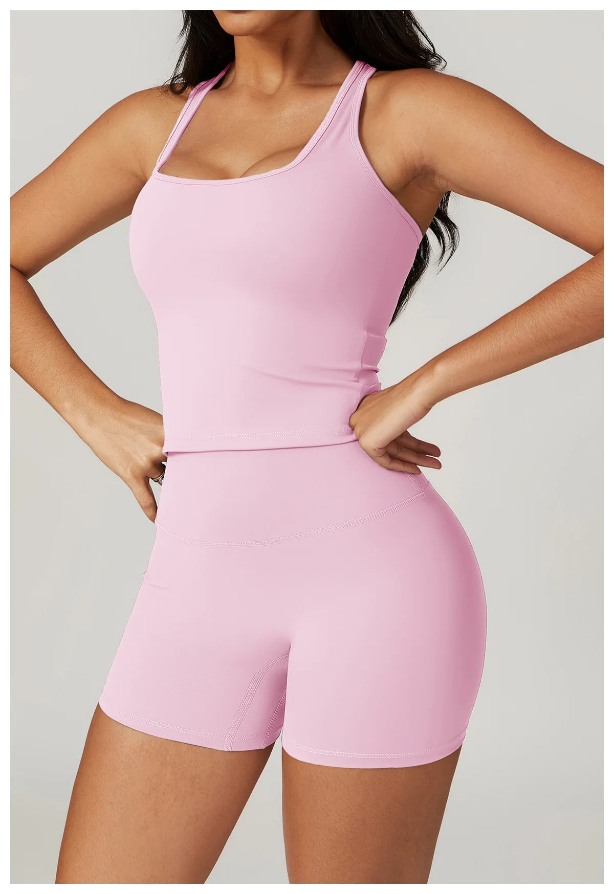 Tight Elastic Gym & Yoga Crop Top