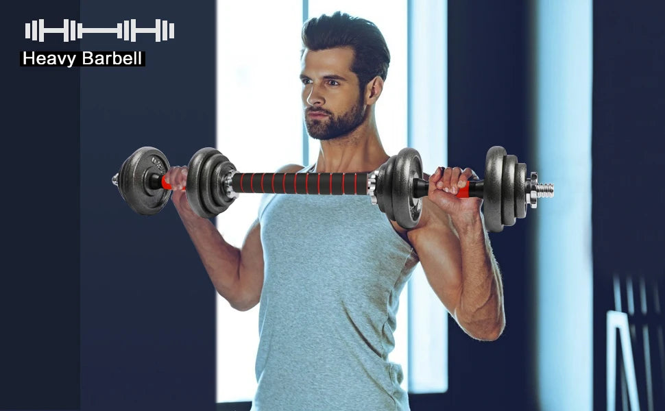 Cast Iron Adjustable Dumbbells