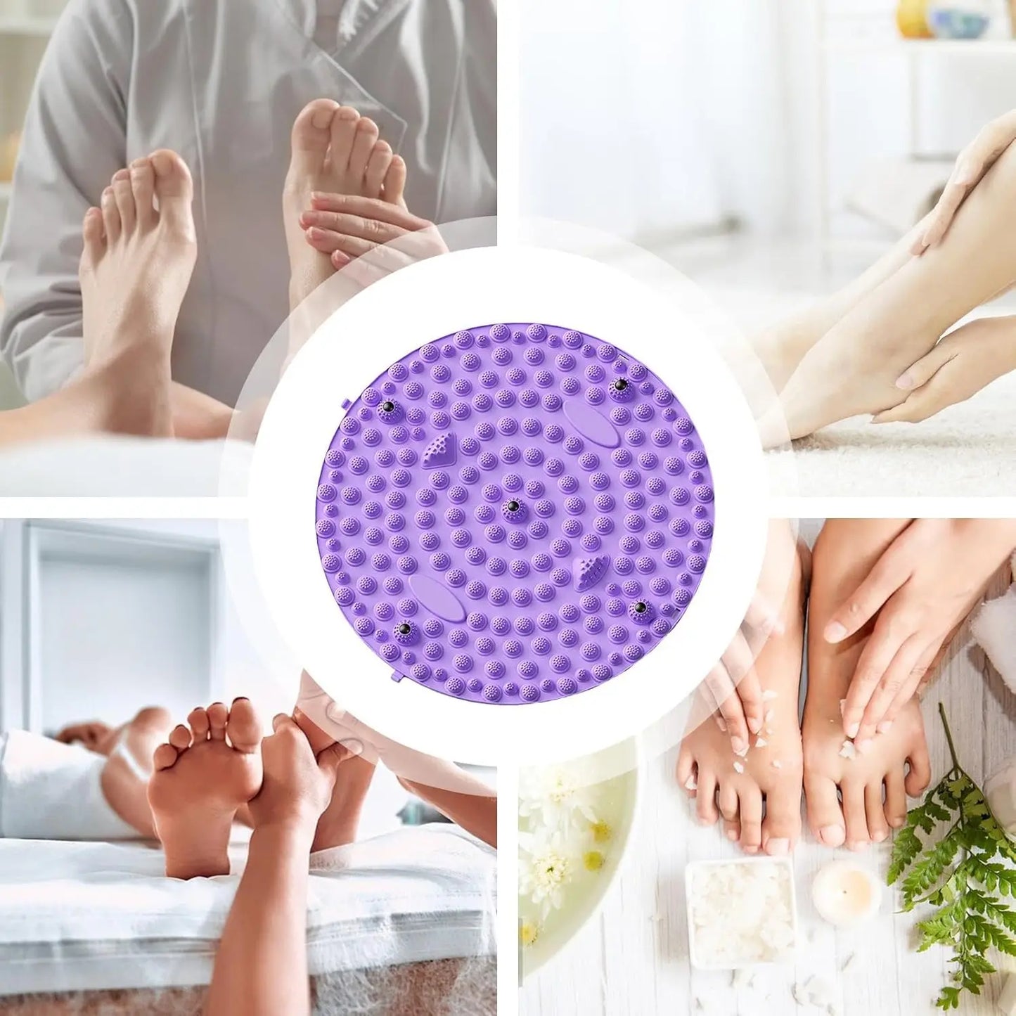 Magnetic Foot Massage Pad with Acupressure Points