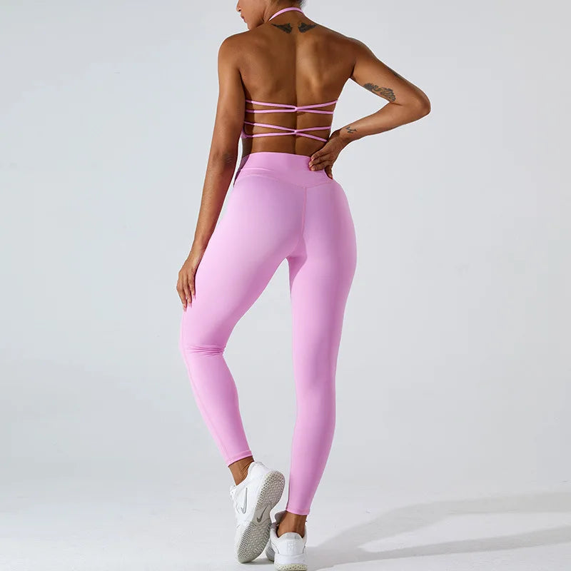 Women’s Back Cross Yoga Sports Bra