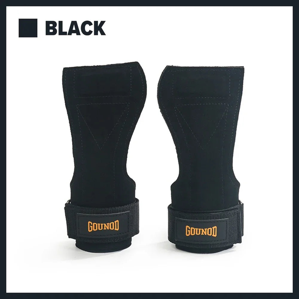 Anti-Skid Gym Gloves with Wrist Straps