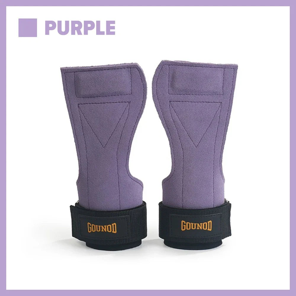 Anti-Skid Gym Gloves with Wrist Straps