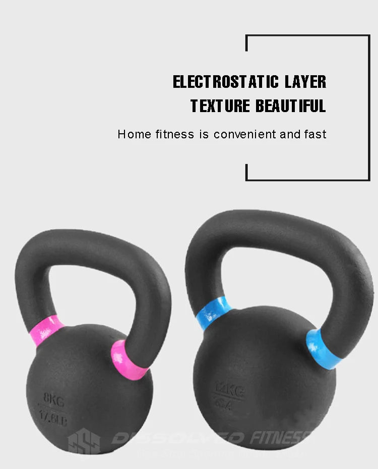 Men’s Cast Iron Kettlebell 4-24kg