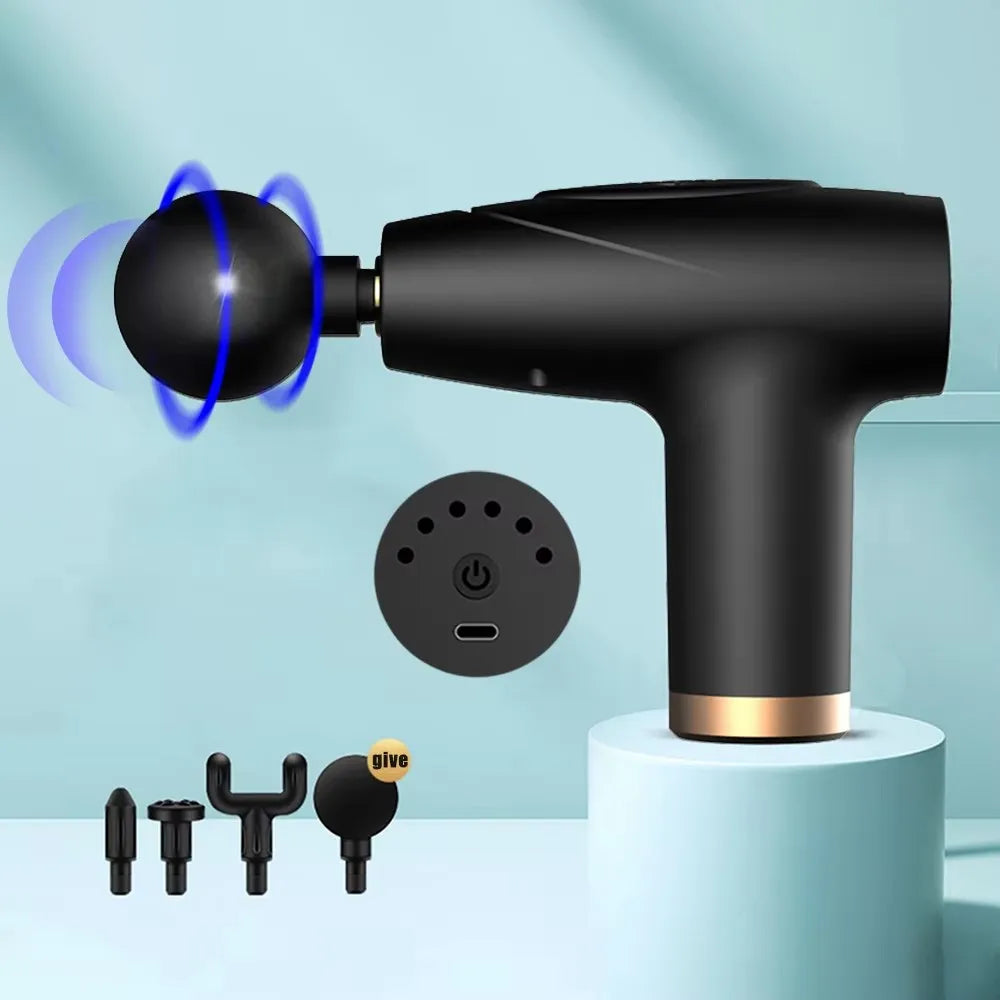 Mini 4-Head Fascia Massage Gun