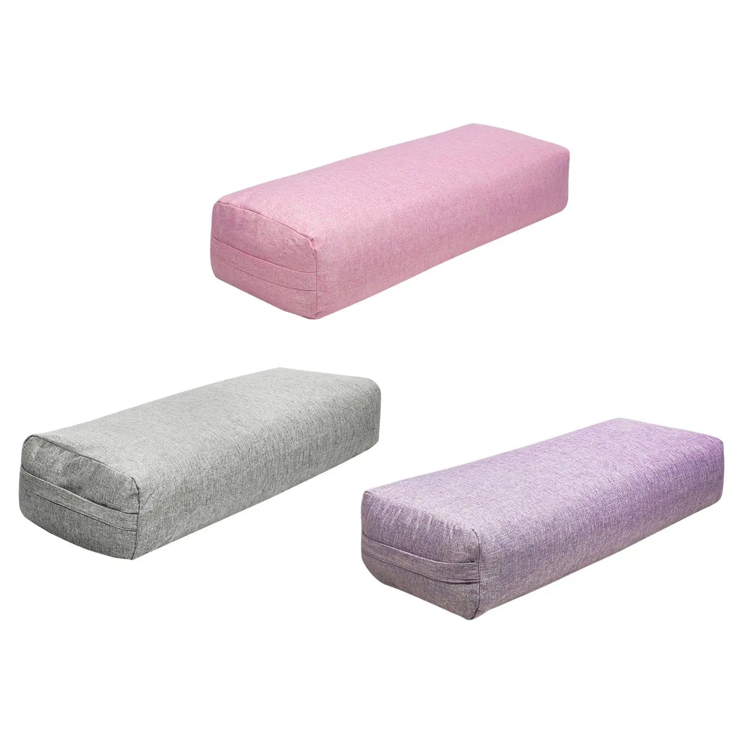 Yoga Bolster Pillow with Washable Cover