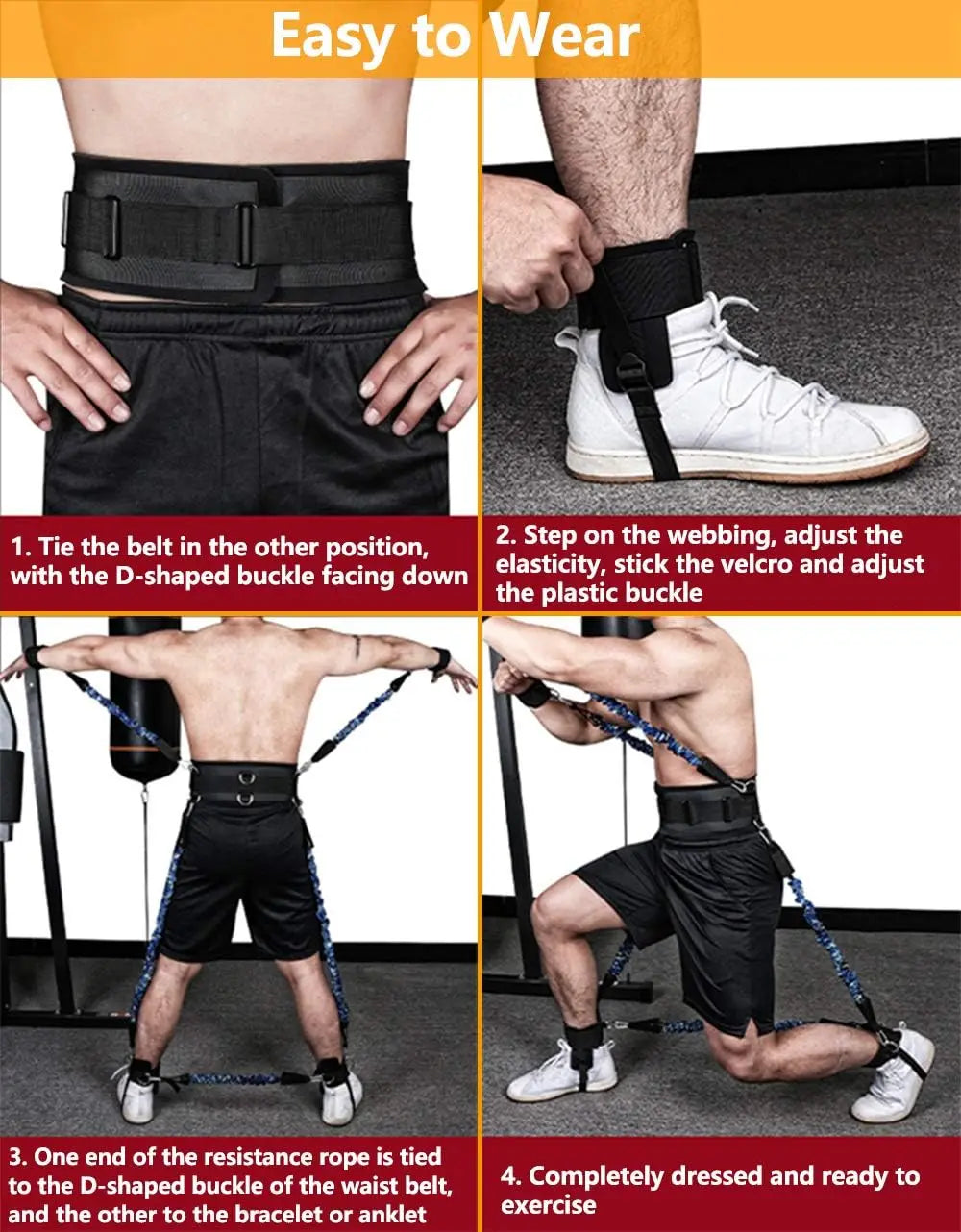 Boxing Resistance Training Bands