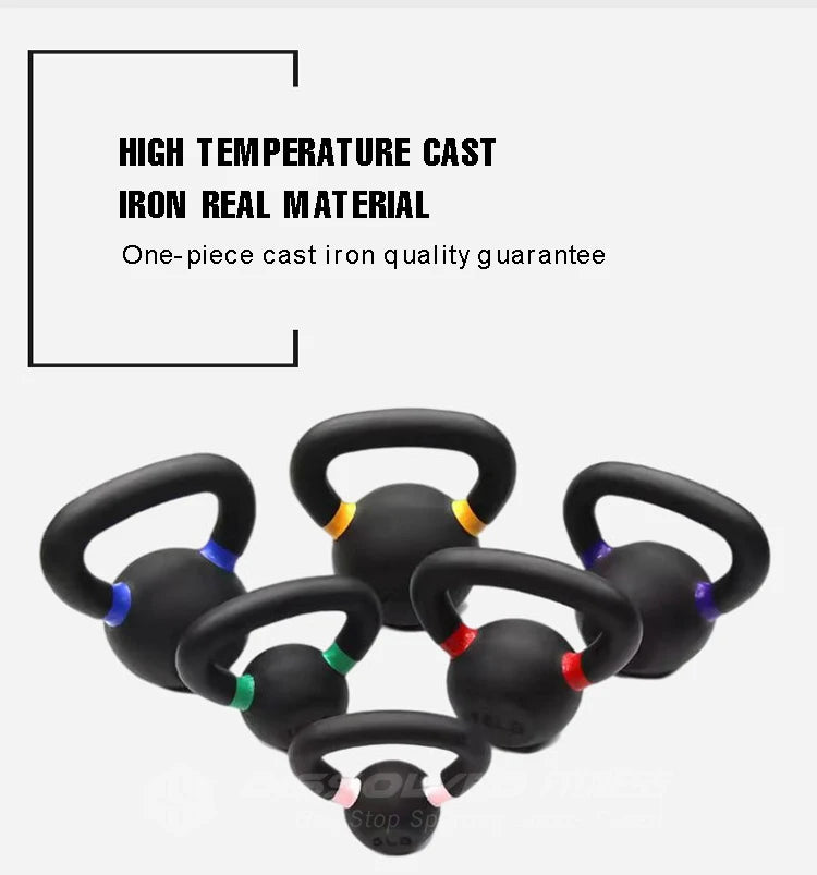 Men’s Cast Iron Kettlebell 4-24kg