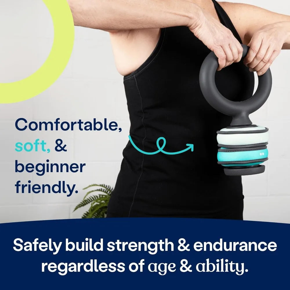 Build Kettlebell with Interchangeable Soft Rings
