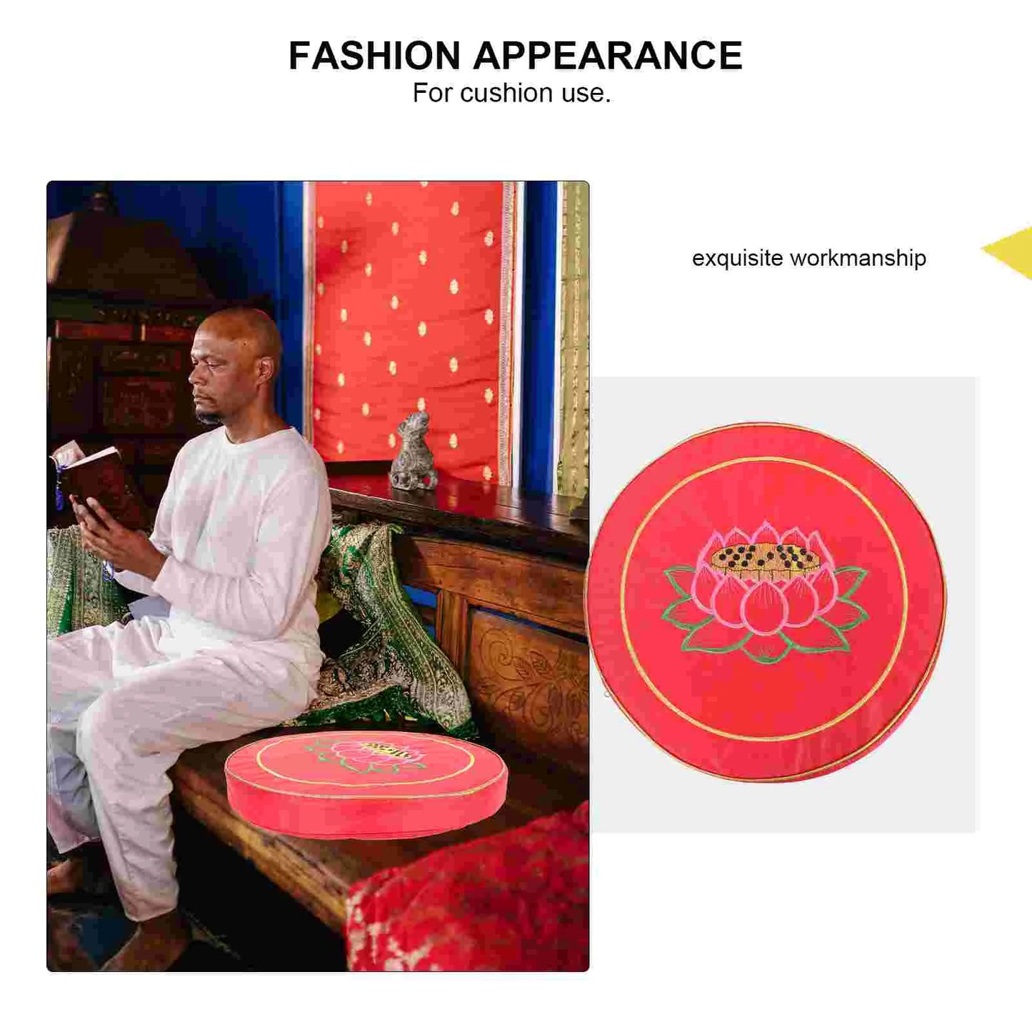 Round Worship Mat Cushion