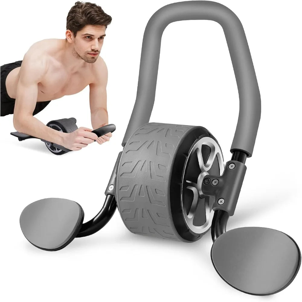 Automatic Rebound Ab Roller with Elbow Support