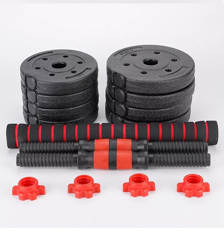 Adjustable Dumbbell & Kettlebell Set 10-50kg
