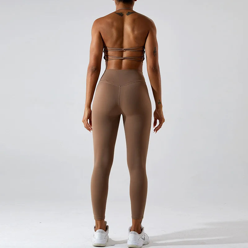 Women’s Back Cross Yoga Sports Bra