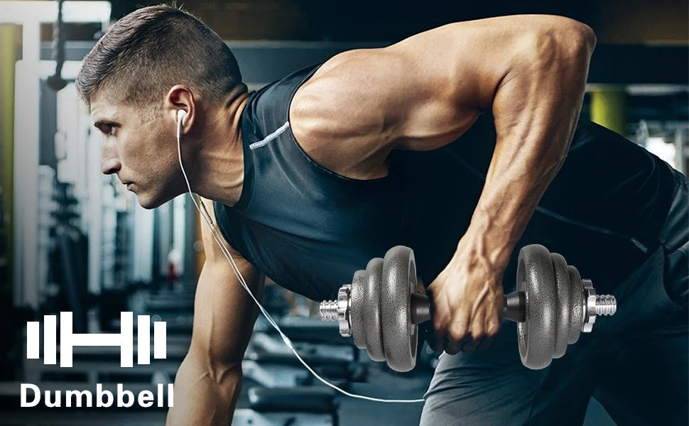 Cast Iron Adjustable Dumbbells