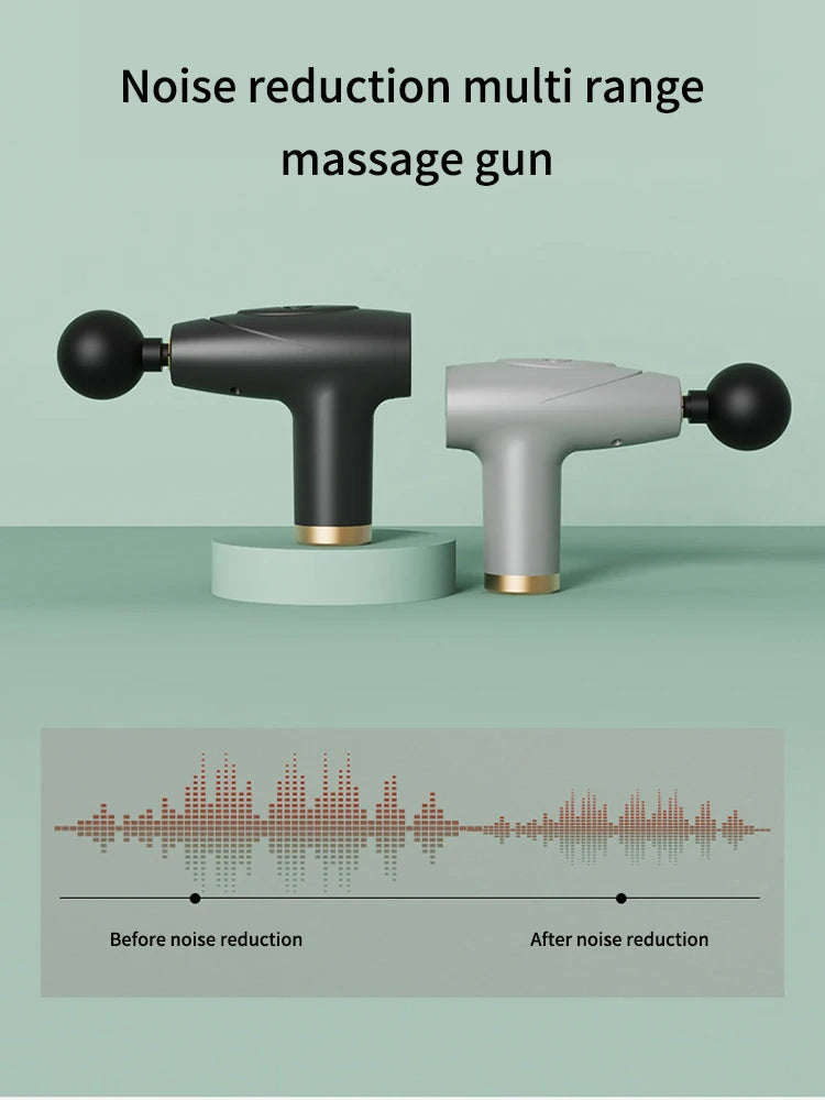 Mini 4-Head Fascia Massage Gun