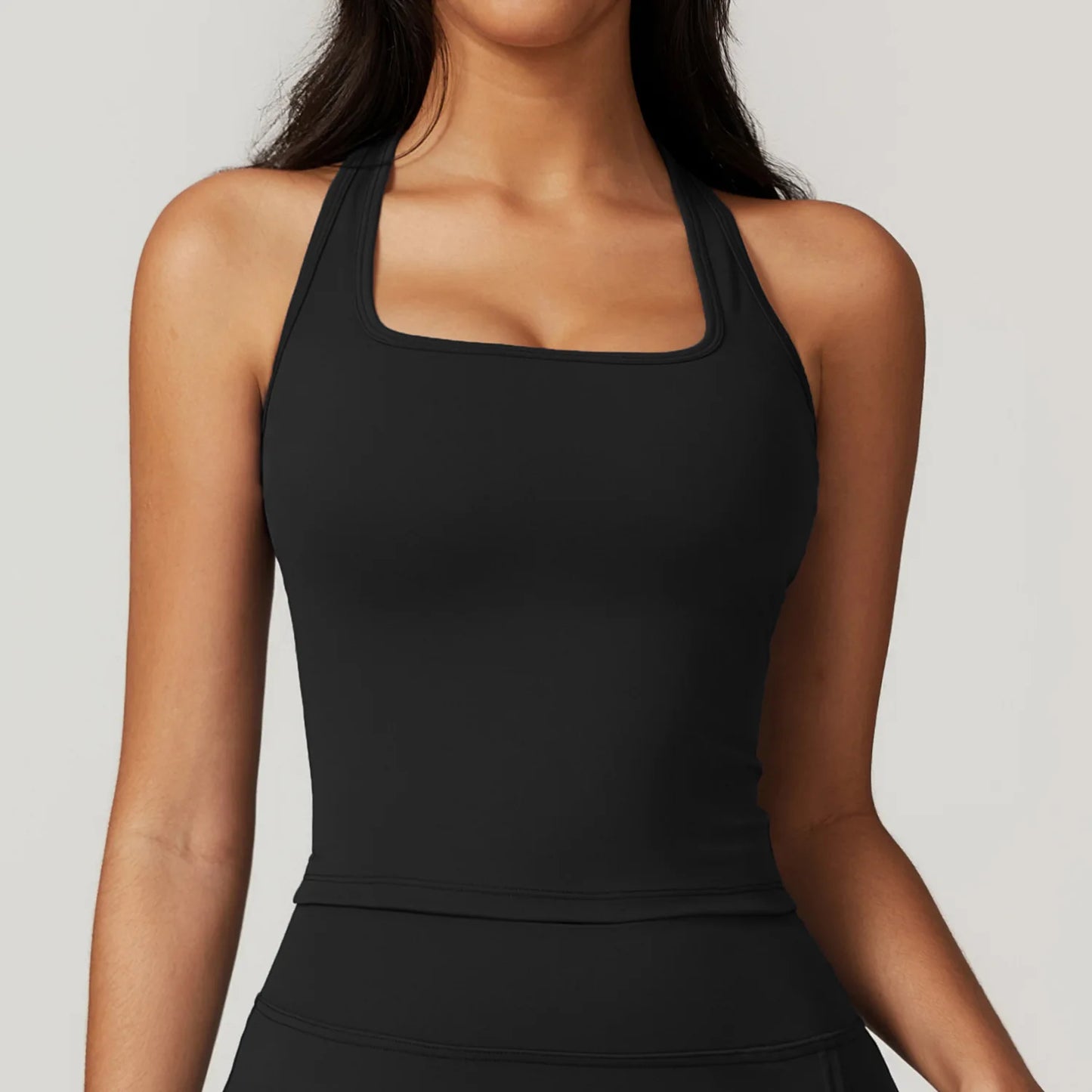 Tight Elastic Gym & Yoga Crop Top