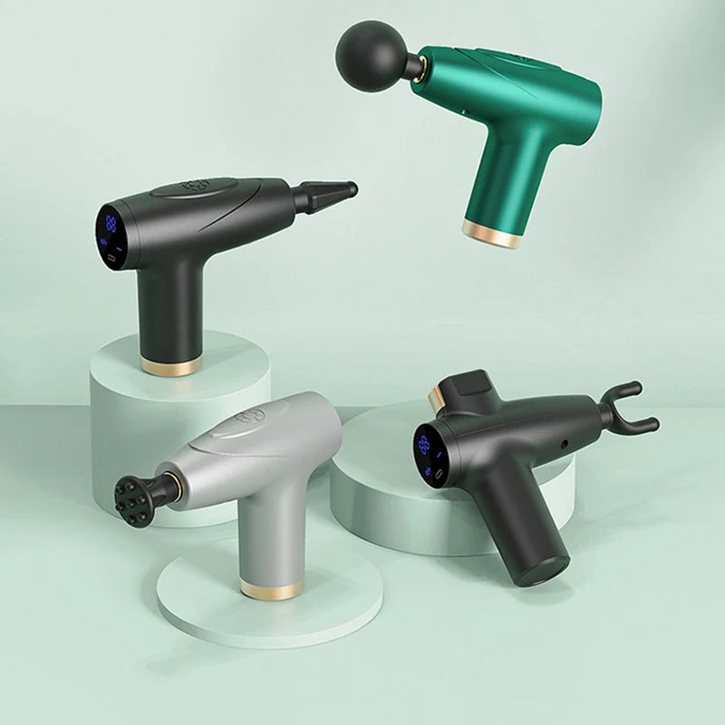 Mini 4-Head Fascia Massage Gun