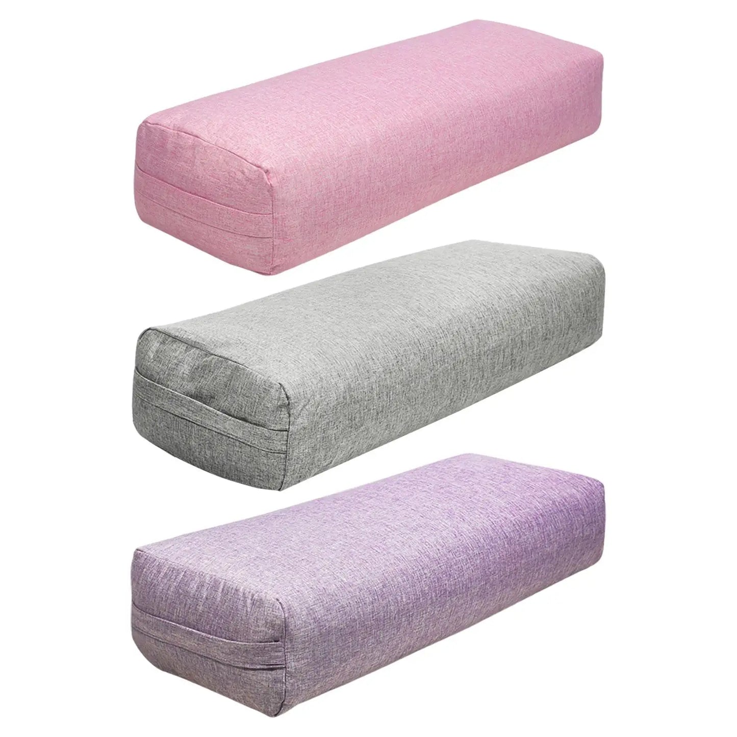 Yoga Bolster Pillow with Washable Cover