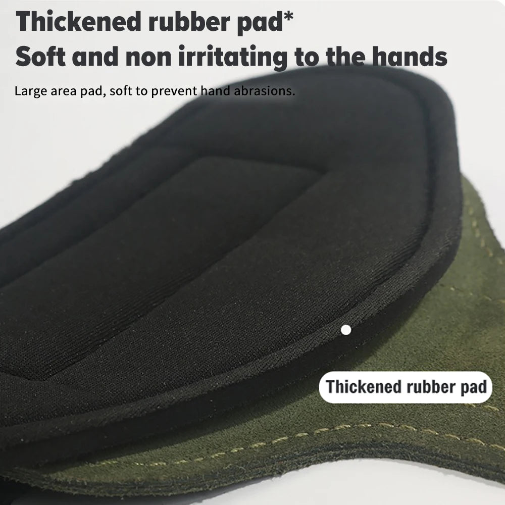 Anti-Skid Gym Gloves with Wrist Straps