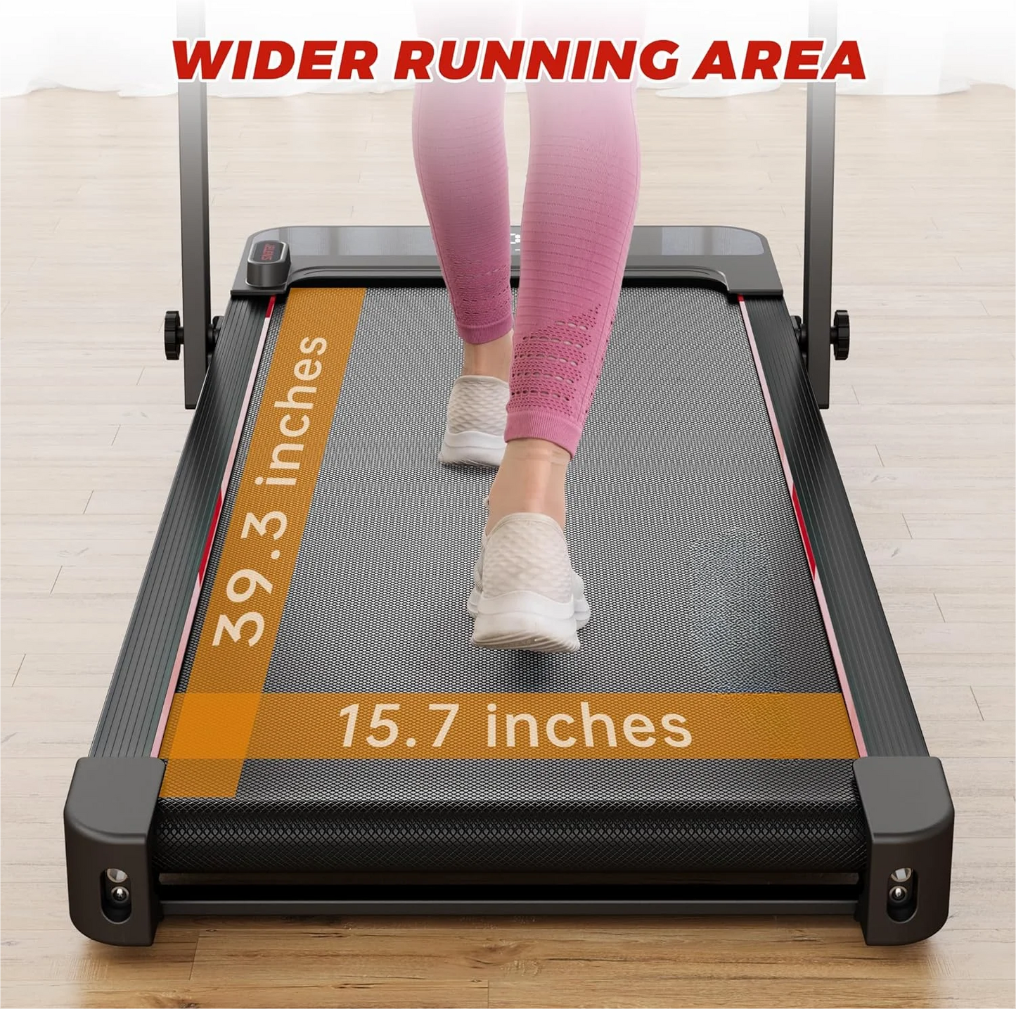 Folding Portable Treadmill with LED Display