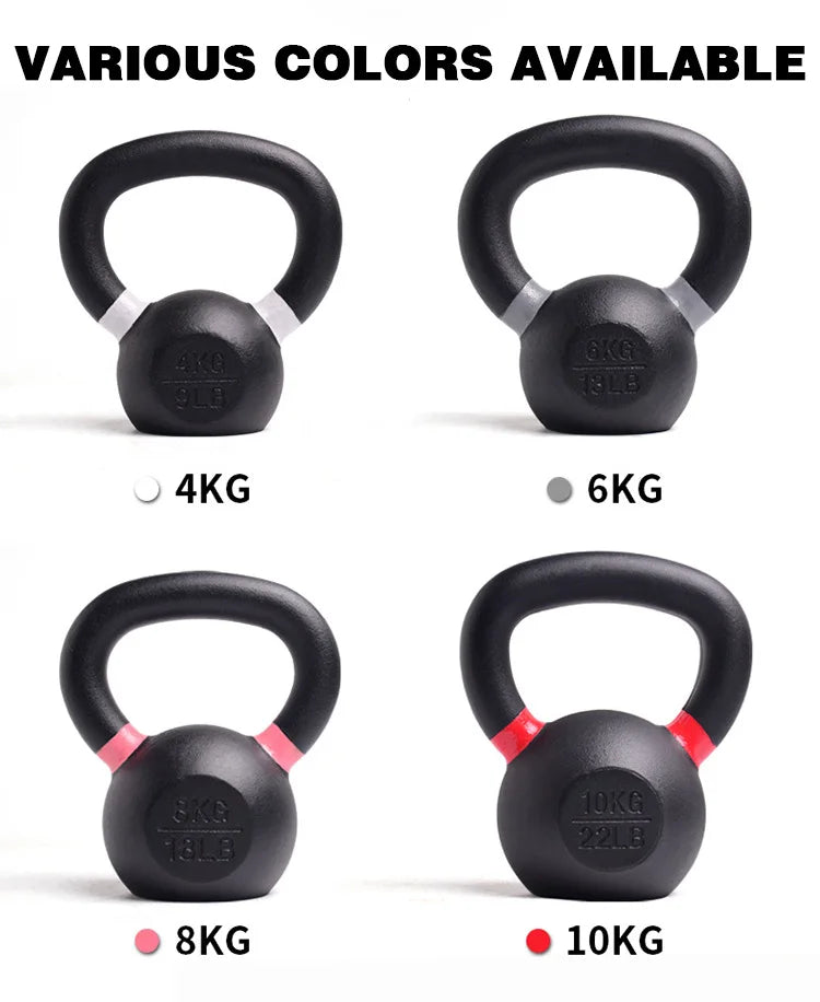 Men’s Cast Iron Kettlebell 4-24kg