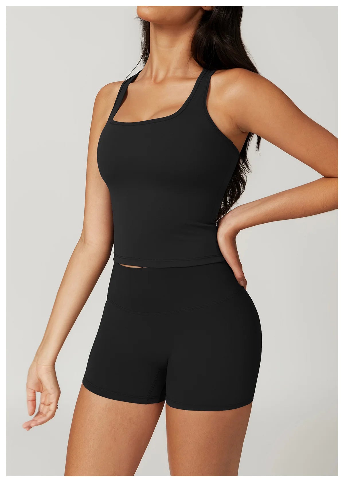Tight Elastic Gym & Yoga Crop Top