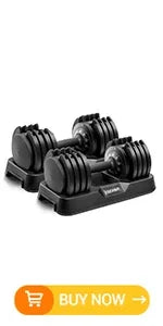 AQCDCASA Adjustable Dumbbells – 25LB/55LB